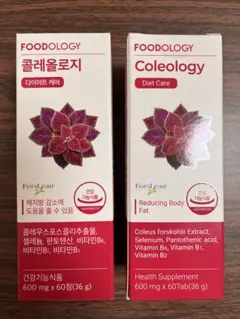 【未開封】FOODOLOGY コレオロジー 錠剤 60錠 × 2セット 2026年最新】コレオロジー 60錠の人気アイテム - メルカリ