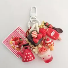 じゃらじゃらキーホルダー