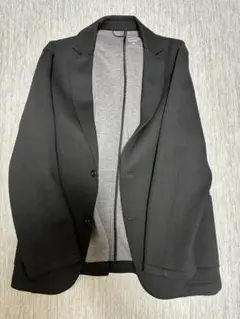 ABAHOUSE SPACER KNIT テーラードジャケット ブラック 50