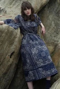 新品　ミュベール　muveil ワンピース MUVEIL(ミュベール)｜ラメストライプワンピース/ブラック の通販