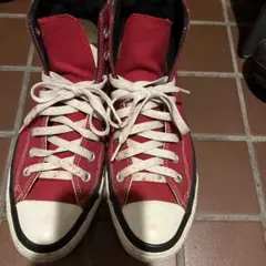 CONVERSE ALL STAR ハイカット レッド　レッドパッチ