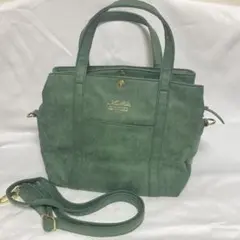 グリーン ハンドバッグ・ショルダーバッグ 2WAY 新品