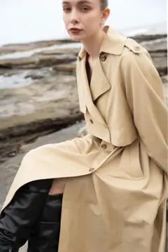 ジャケット・アウター Acka volume sleeve trench coat trench cape coat – Acka online store