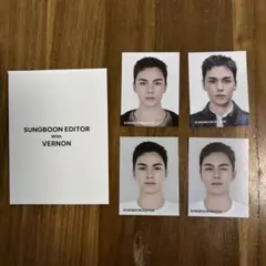 SEVENTEEN バーノン　証明写真　成分エディター　vernon①