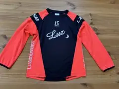 ルースイソンブラ　長袖シャツ 140サイズ　オレンジ・黒