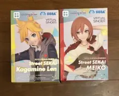 ストリートセカイ 鏡音レン＆MEIKO フィギュア 2個セット