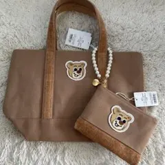 フェイラー　オールドテディ　ワッペン　トートバッグ　ポーチ