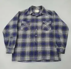 美品 50s PILGRIM オンブレ 開襟 ネルシャツ 15 medium - メルカリ