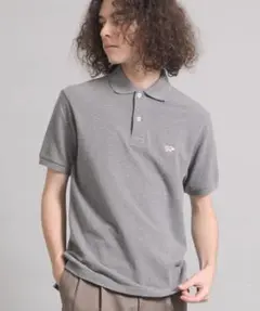 【美品】SCYE BASICS　サイベーシックス　ポロシャツ　グレー　Mサイズのサムネイル