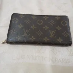 ルイ・ヴィトン。外観美品モノグラム、ポルトモネ、ジップ長財布