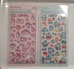 マイメロディ＆ハンギョドン ボンボンドロップシール