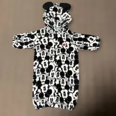 ミッキーマウス フード付きツーウェイドレスオール【防寒着】