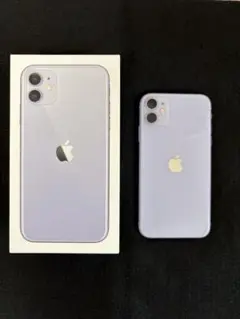 iPhone11 256GB パープル simフリー