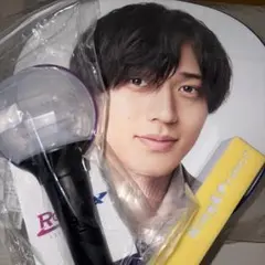 【3点セット】King & Prince キンプリ　ペンライト　うちわ　電池付き