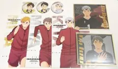 ハイキュー ジャンプショップ ブロマイド 稲荷崎 宮侑 宮治 北信介 宮