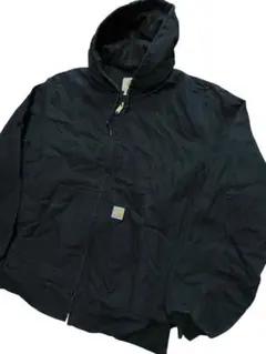 極美品！USA製 カーハート アクティブジャケット 黒 size XL