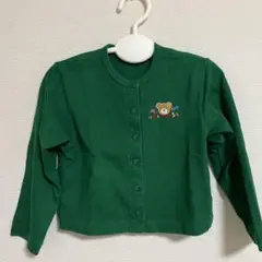 ミキハウス　カーディガン　110cm レトロ