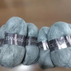 FILATURA DI CROSA グレー毛糸 50g 90m ７玉