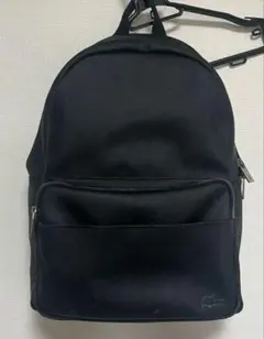 ⭐*️様 【新品・未使用】Lacoste ブラック リュック 新品タグ付き LACOSTE デイバック リュック RFID機能搭載 メンズクラシック