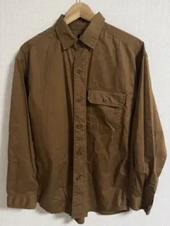 美品　ユニクロ　ストレッチツイルオーバーサイズシャツ　Mサイズのサムネイル
