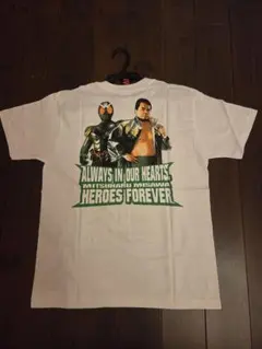 値下げ！プロレスリングノア三沢光晴 仮面ライダーW コラボレアTシャツS サイズ
