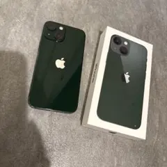 iPhone 13 mini グリーン　箱付き