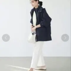 green label relaxing ネイビー マウンテンパーカー