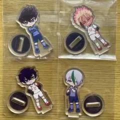 【新品】ブルーロック アクスタ 士道 乙夜 愛空 旅人 4個セット　セ4①