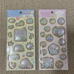 新品未開封すみっコぐらし♡キラッとぷくぷくエアーシール　2枚セット