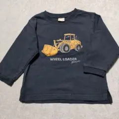 〈お値下げ〉petit main ホイールローダー Tシャツ 90