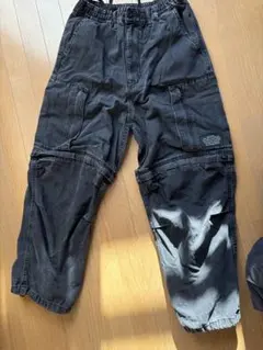 GU×UNDERCOVER ワイドカーゴパンツ