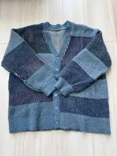 アンティカ⭐︎ 配色柄カーディガン