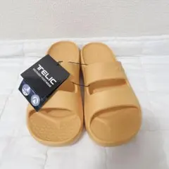 新品タグ付き⭐︎テリック TELIC リカバリーサンダル 厚底 オレンジ　Mのサムネイル