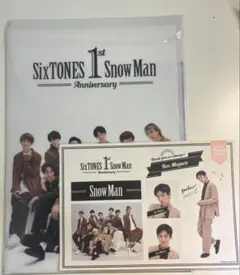 新品SixTONES SnowMan 1st Anniversaryグッズ目黒蓮