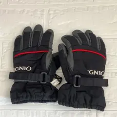 IGNIO イグニオ スキー 手袋 スノーグローブ 黒 子供用 100 110