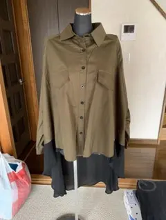 ★kt melange シャツワンピ　320g