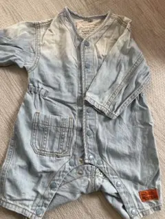 ブリーズ　デニムロンパース 長袖