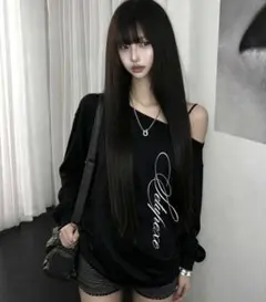 SHEIN 長袖 トップス オフショルダー