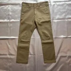 【新古品】Dickies ベージュ チノパン　size28／Ｓサイズ