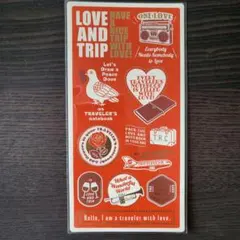 トラベラーズノート 下敷 2025(LOVE AND TRIP)