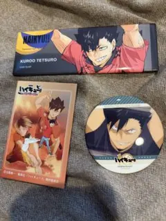 ハイキュー 黒尾鉄朗 缶バッジ ゴミ捨て場の決戦 ベースヤードトーキョー