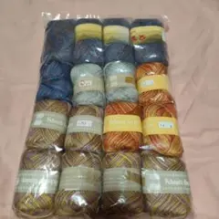 Pichonette 100%ウール、ウール混紡 毛糸セット