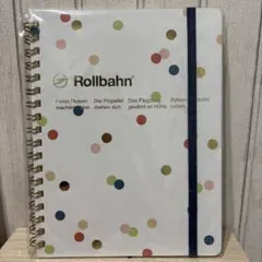 롤번 포켓 메모 L 화이트 도트