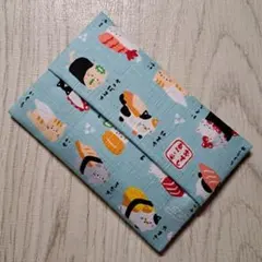 ポケットティッシュケース　☆822　ネコ柄