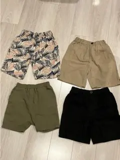 キッズ 半ズボン 4点セット