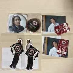 RIKU 缶バッジ ステッカー ランペ