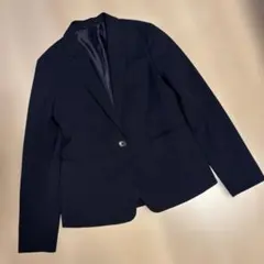 GU ウォッシャブルテーラードジャケットZ ネイビー