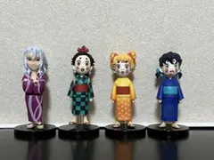 【鬼滅の刃】ワーコレ 4体セット 【箱無し】