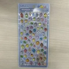 しずくちゃん　ボンボンドロップシール　ミニ　しずくの森のなかまたち