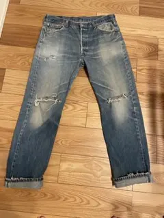 Levi's 501 W36 L32 ダメージジーンズ